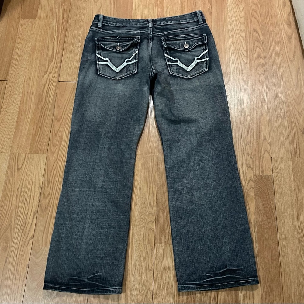 Inc International Concepts Jeans Mens 34x30 Barcelona Relaxed Fit Dark Gray - Picture 15 of 15